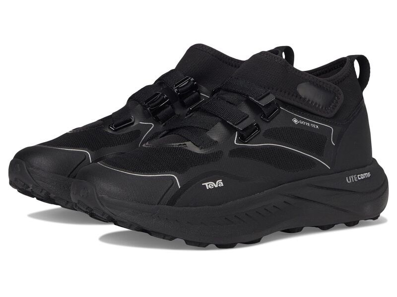 テバ レディース シューズ ブーツ・レインブーツ Teva Trailwinder Mid GTX Black ブラック
