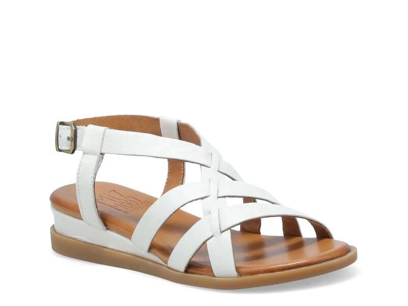 ミズムーズ レディース シューズ サンダル Miz MoozWalkerr Wedge Sandal Off White オフホワイト