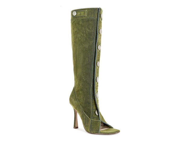 アザレア ワン レディース シューズ ブーツ・レインブーツ Azalea Wang Kazuki Boot Dark Green グリーン