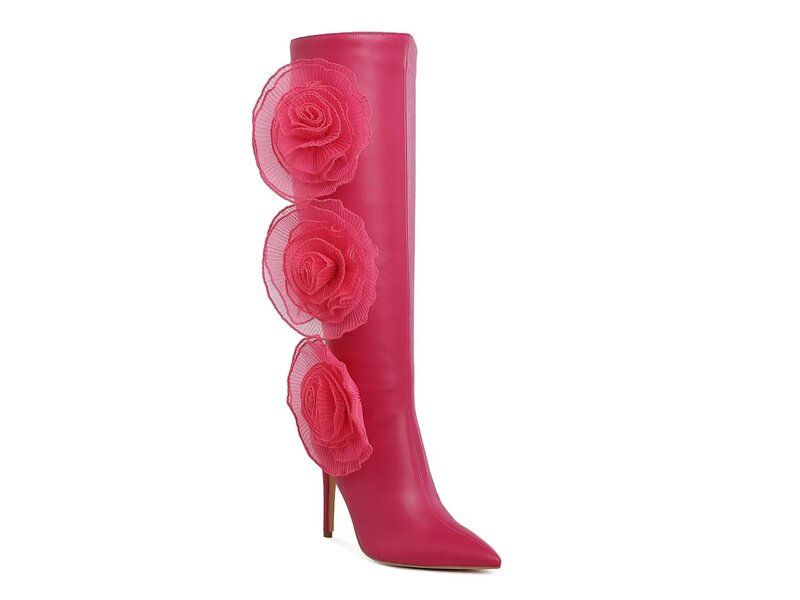 ロンドンラグ レディース シューズ ブーツ・レインブーツ London Rag Chinkara Boot Fuchsia フューシャ