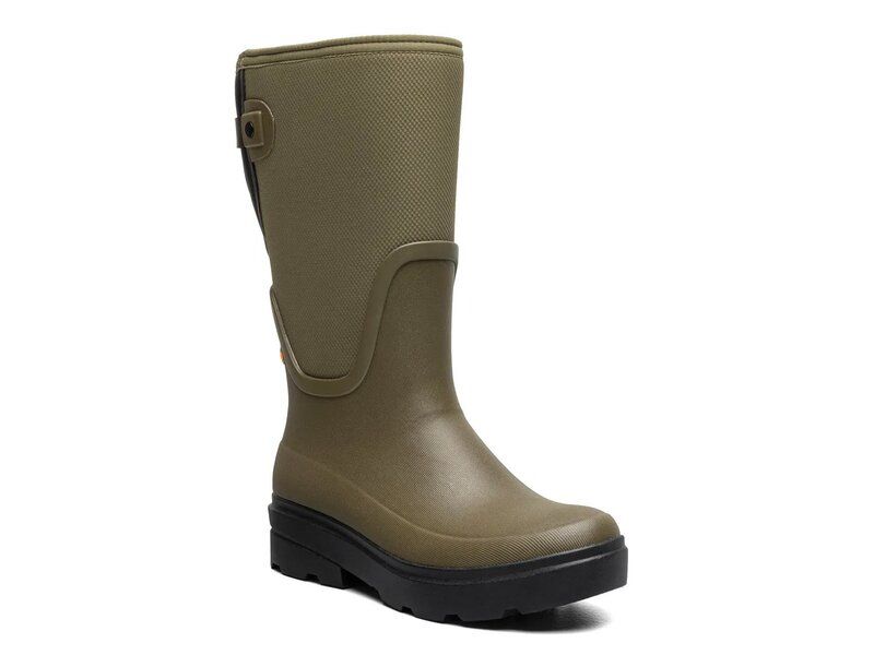 ボグス レディース シューズ ブーツ・レインブーツ トール ブーツ Bogs Hazel Tall Adjustable Calf Snow Boot Womens Olive Green グリーン