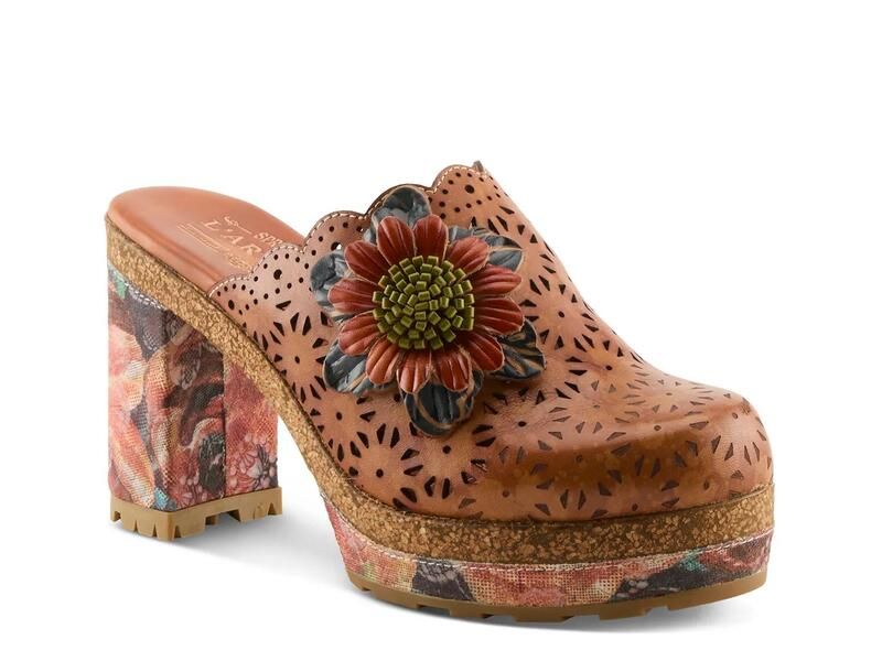 ラリティステ レディース シューズ サンダル LArtisteLynnedup Mule CamelMulticolor キャメル