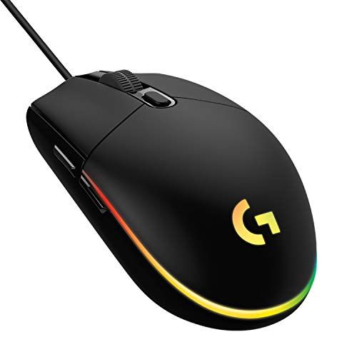 【新品】Logicool G ゲーミングマウス G203 有線 ゲーミング マウス USB 接続 G203-BK 軽量 85g LIGHTSYNC RGB 6個プログラムボタン ブラック PC windows mac 国内正規品 【 ファイナ 6935d14f