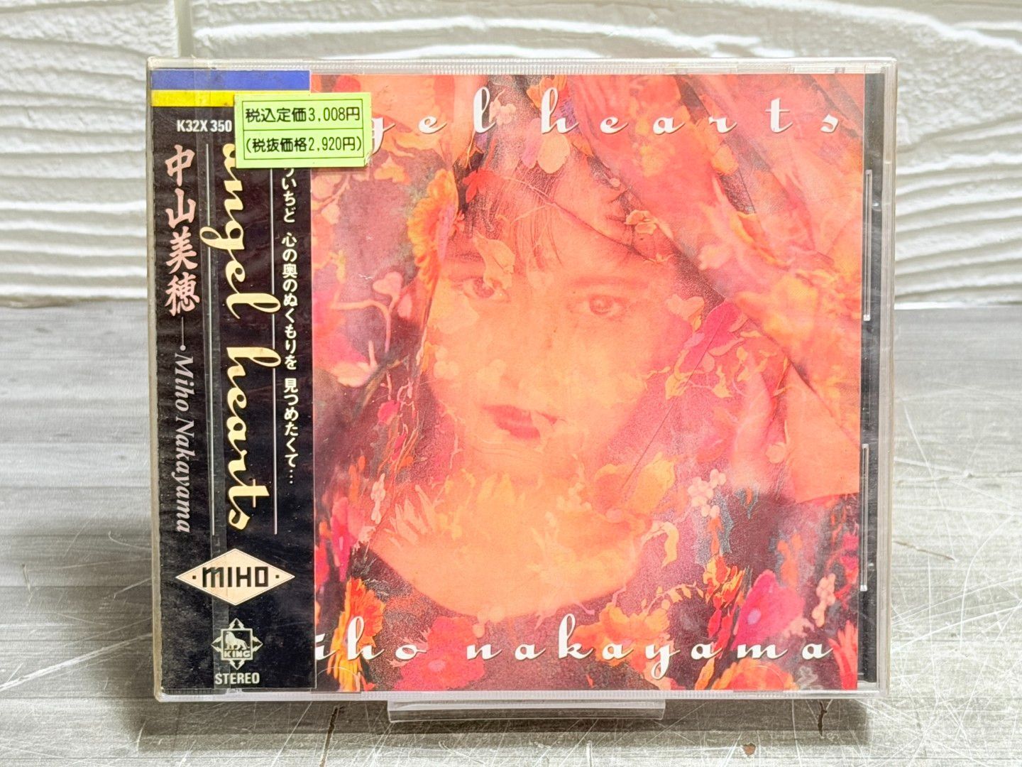 中山美穂 Angel Hearts K32X 350 全9曲収録 80年代アイドル アイドルCD 帯付 120526