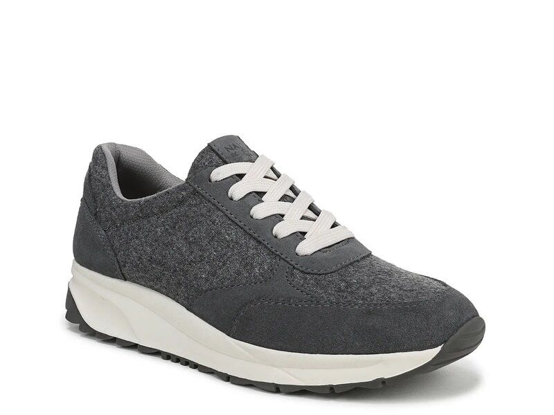 ナチュライザー レディース シューズ スニーカー Naturalizer Shay Sneaker Grey Leather Fabric グレー