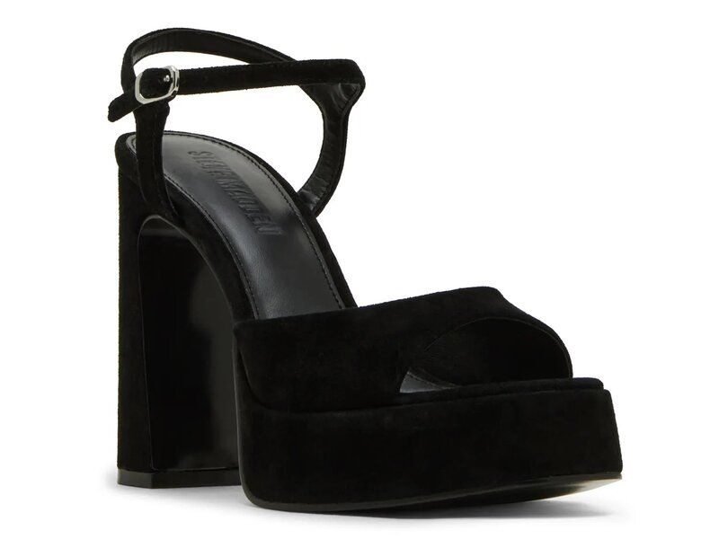 スティーブ マデン レディース シューズ サンダル プラットフォーム Steve Madden Liandra Platform Sandal Black ブラック