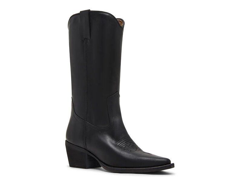 スティーブ マデン レディース シューズ ブーツ・レインブーツ Steve Madden Albany Western Boot Black ブラック