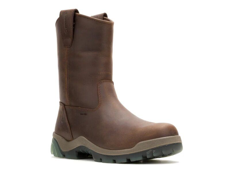 ウルヴァリン メンズ シューズ ブーツ・レインブーツ Wolverine Vantage HyperRest CarbonMax Composite Toe Wellington Work Boot Mens Dark Brown ブラウン