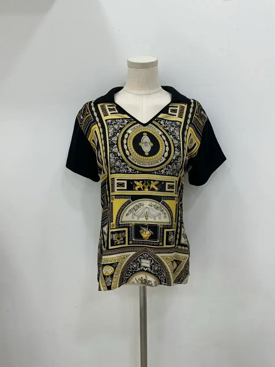 ETRO エトロ シルク ウール 半袖 ニット