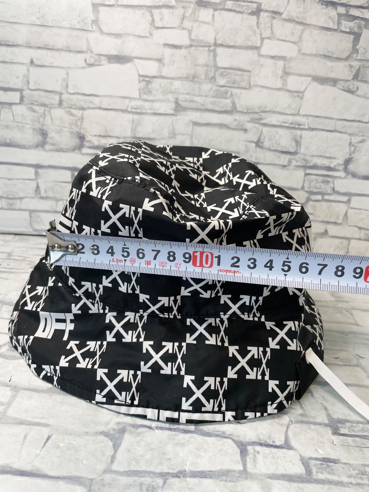Off-White オフホワイト リバーシブル Monogram バケットハット OFF