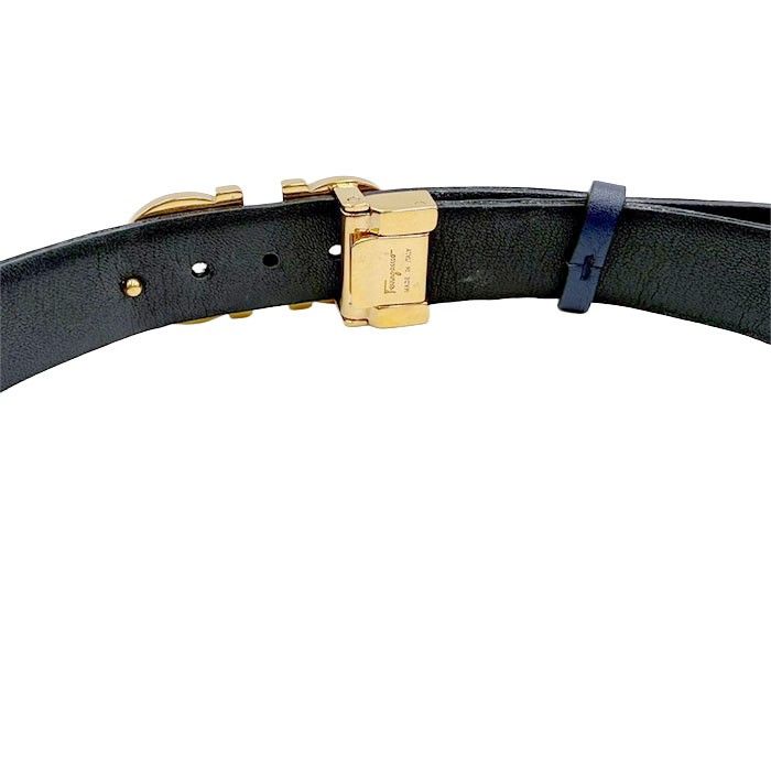 サルヴァトーレフェラガモ Salvatore Ferragamo ガンチーニ レザー
