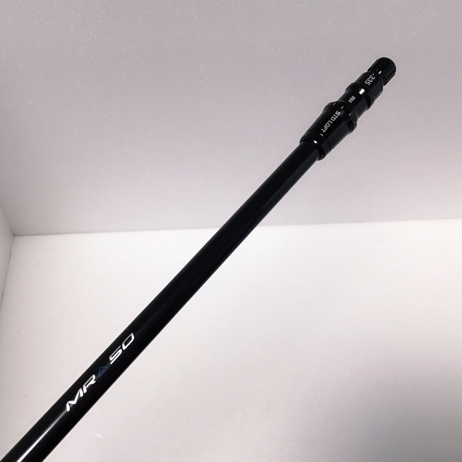未使用品　Qi4D max ドライバーシャフト REAX MR50 blue S Qi4D純正 REAX BLUE TM50-S テーラーメイド ドライバー用 シャフト