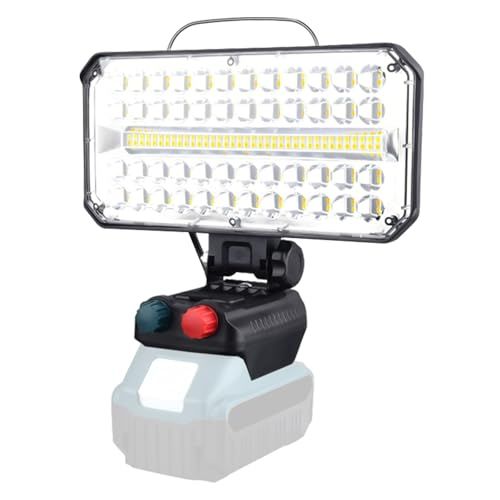 ☆新品☆LED投光器 充電式 作業灯 明るさと色温度を無段階調整 ワークライト コードレスワークライト 18Vバッテリーとの互換性あり 【マキ_タ 互換品】14.4V /18V IP66防水 10000LM 集魚灯 USB/Type-Cポート 912f21fe