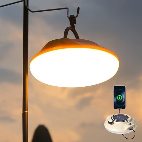 ☆新品☆ランタン LED キャンプランタン【驚愕な明るさ・超高輝度15,000lm】 投光器 充電式 ライト 15,000mAH大容量 IP66防水 USB/ソーラ充電 スマホ充電可能 光色/輝度記憶 3色切替 4つ点灯モード 磁気設計 フッ f6f0fe59