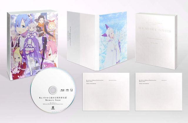 【中古】Re:ゼロから始める異世界生活 Memory Snow 限定版 ( 早期予約特典:キャラクターデザイン・坂井久太描き下ろしA3スノーメタリックポスター 付 ) ( 購入特典:アニメ描き下ろしイラスト使用B2布ポス