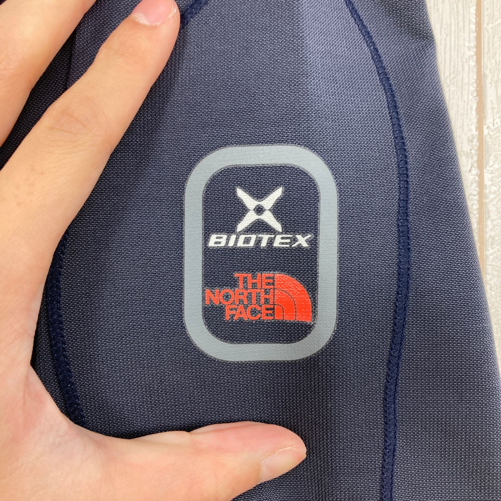 THE NORTH FACE BIOTEXトレッキングタイツ グレー S THE NORTH FACE - THE NORTH FACE BIOTEXトレッキングタイツ グレー S