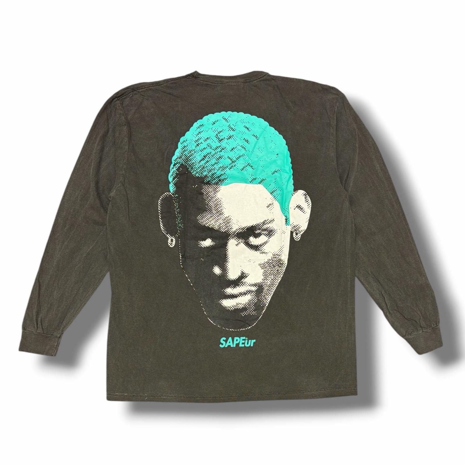 未使用 SAPEur ロッドマン ティファニーカラーカットソー 長袖Tシャツ