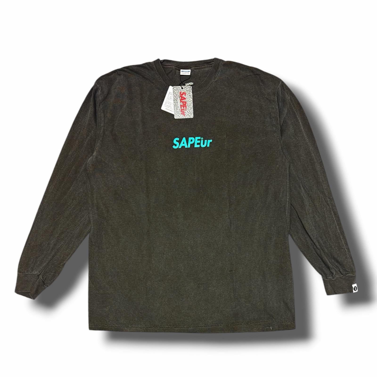 未使用 SAPEur ロッドマン ティファニーカラーカットソー 長袖Tシャツ