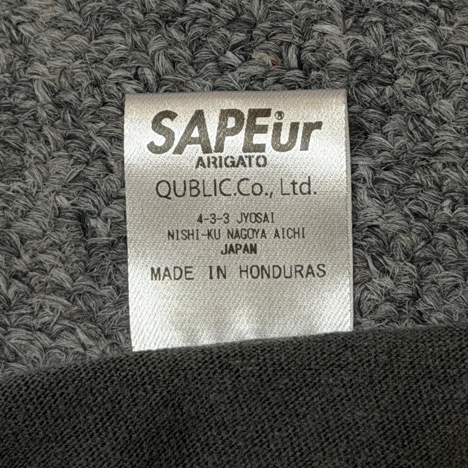 未使用 SAPEur ロッドマン ティファニーカラーカットソー 長袖Tシャツ
