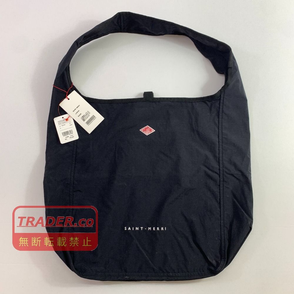 04w7087▽※【中古】ANTON ダントン キャンバス トートバッグ SAINT-MERRI 2025FW DNB242U302-0022 ブラック【八王子店】