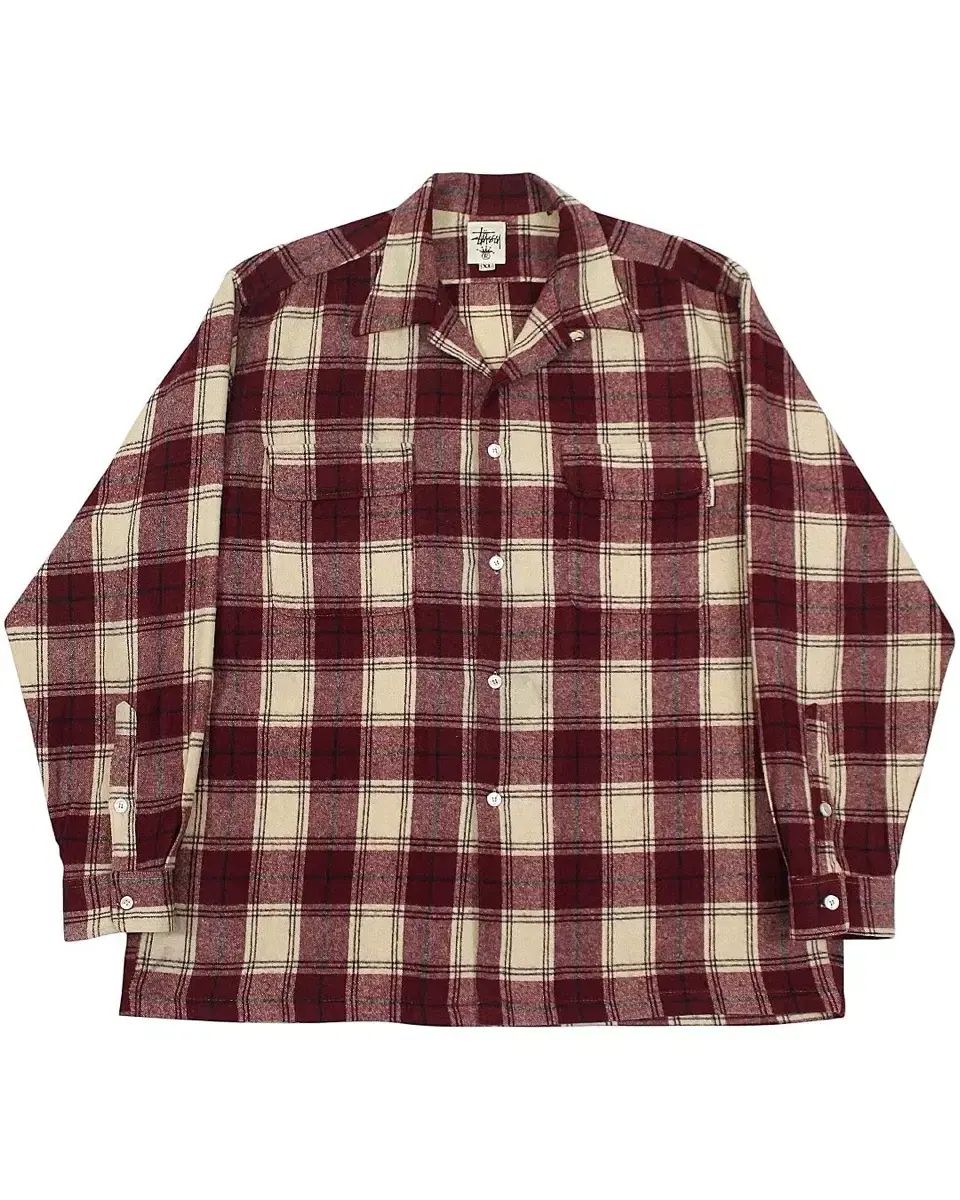 1990s アメリカ オールド STUSSY チェックシャツ チェック柄 ヴィンテージ アメリカ製 ショーン・ステューシー
