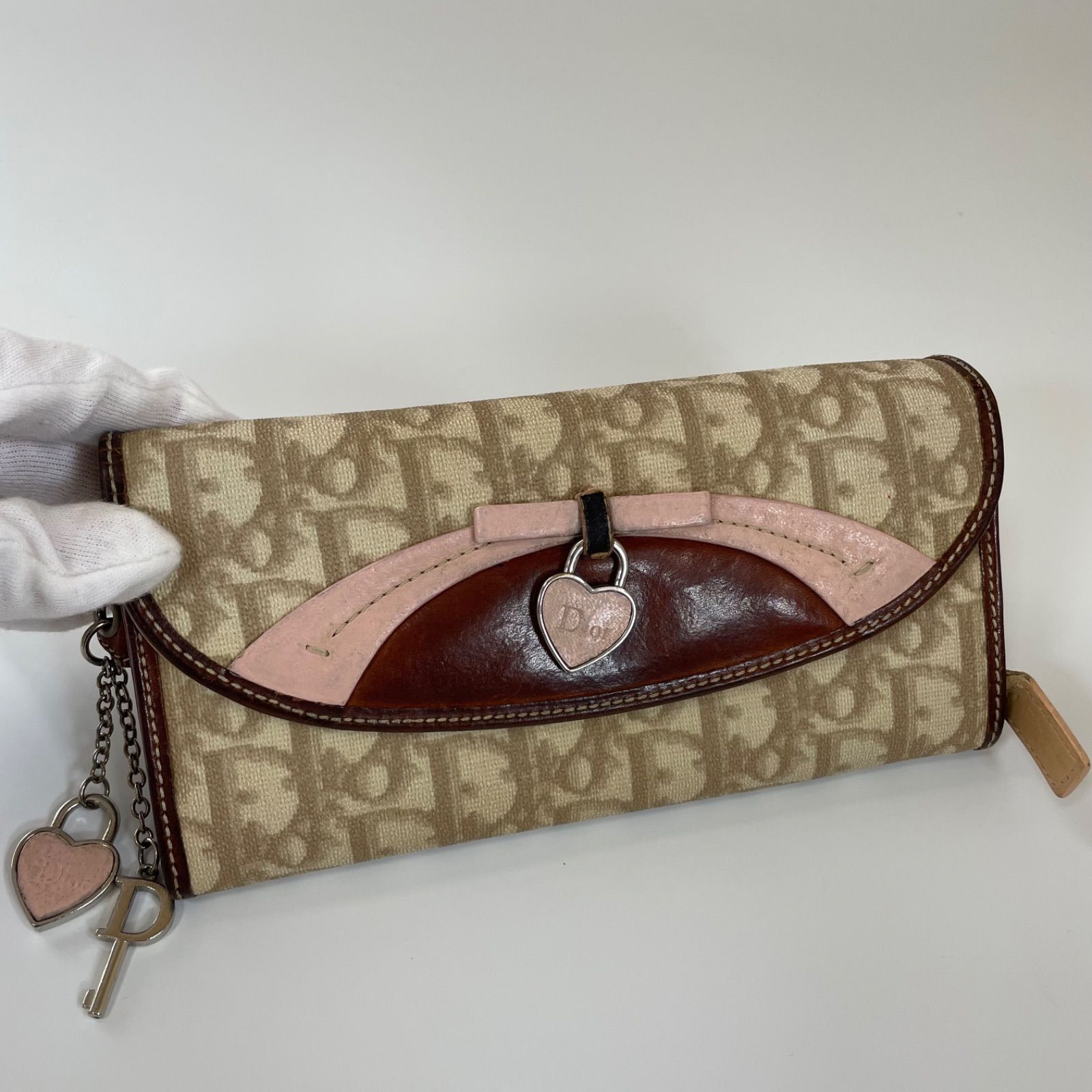 Christian Dior トロッター ハート長財布 - メルカリ
