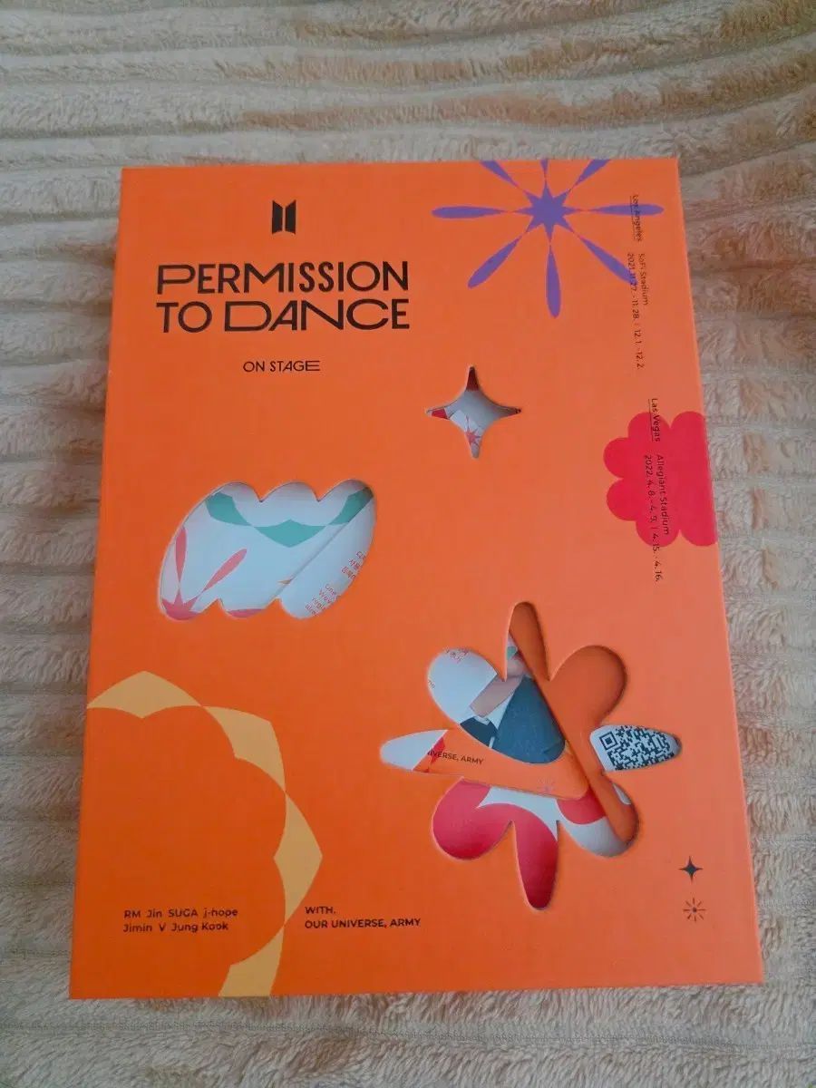 BTS permission to dance DVD