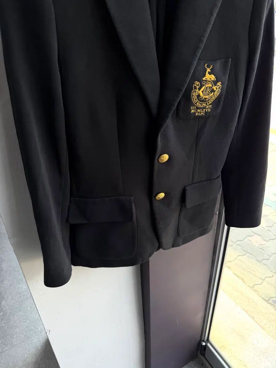 2/ POLO RALPH LAUREN(ポロラルフローレン) ゴールド ダブルボタン ブレーザー ジャケット