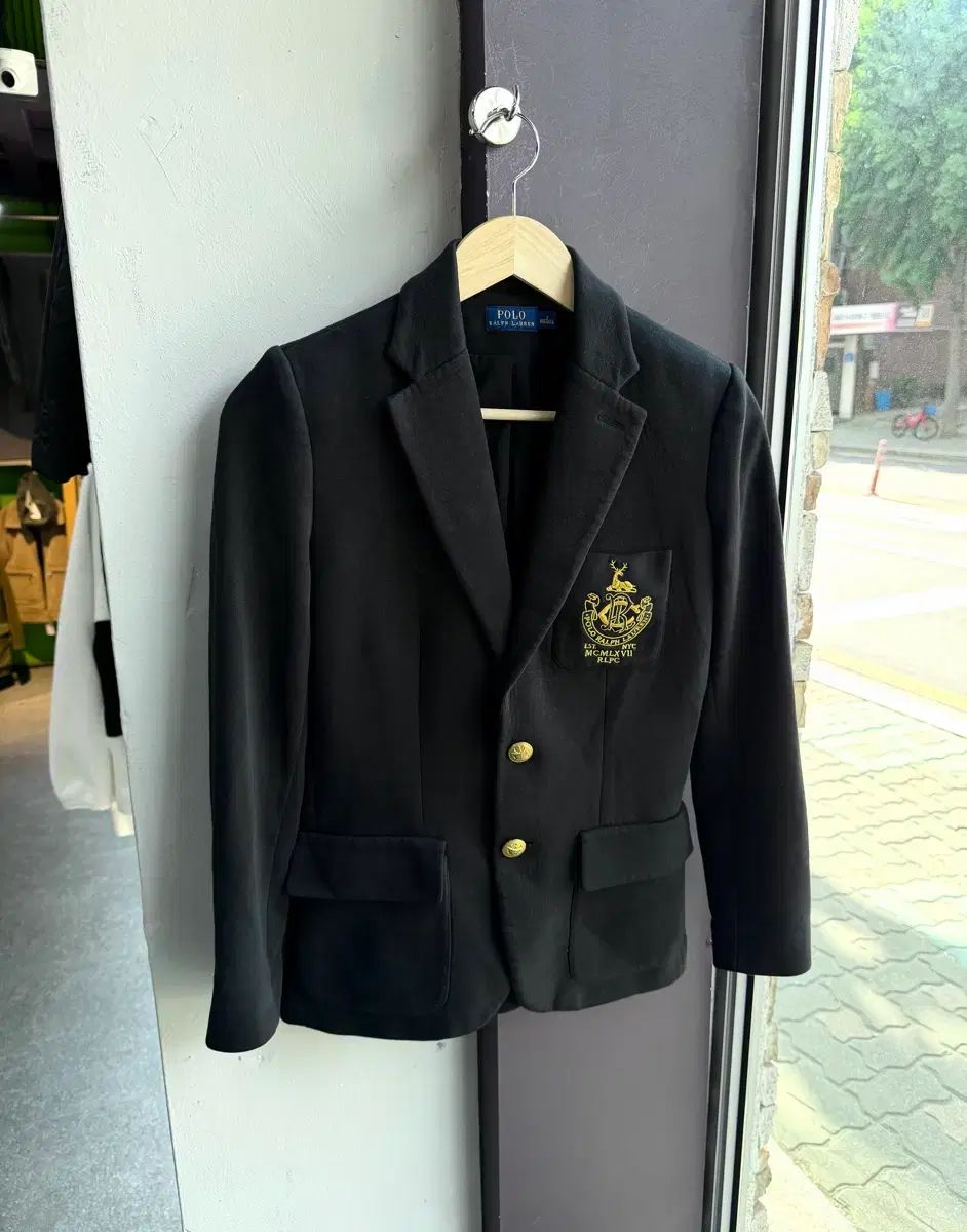 2/ POLO RALPH LAUREN(ポロラルフローレン) ゴールド ダブルボタン ブレーザー ジャケット