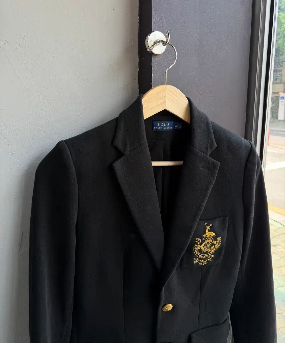 2/ POLO RALPH LAUREN(ポロラルフローレン) ゴールド ダブルボタン ブレーザー ジャケット