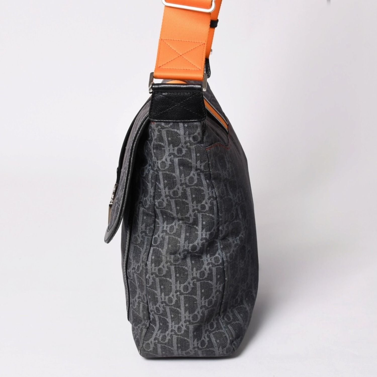 ChristianDior ガリアーノ　トロッター Vintage Christian Dior John Galliano Blue Trotter Print Crossbody