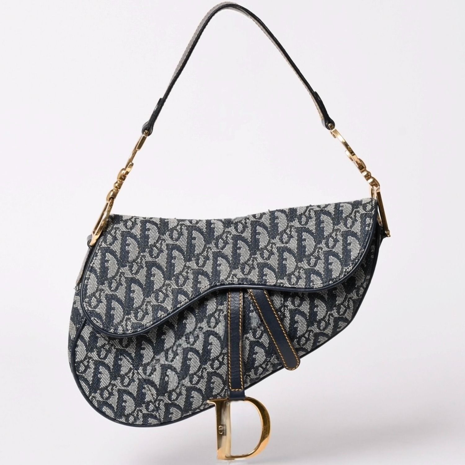 極美品 Christian Dior クリスチャンディオール サドルバッグ