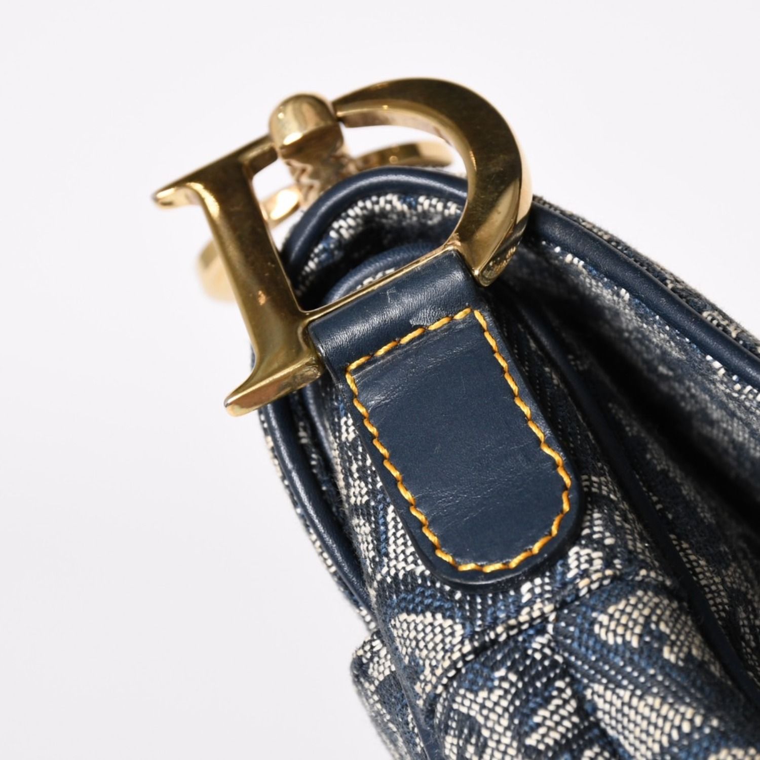 極美品 Christian Dior クリスチャンディオール サドルバッグ 