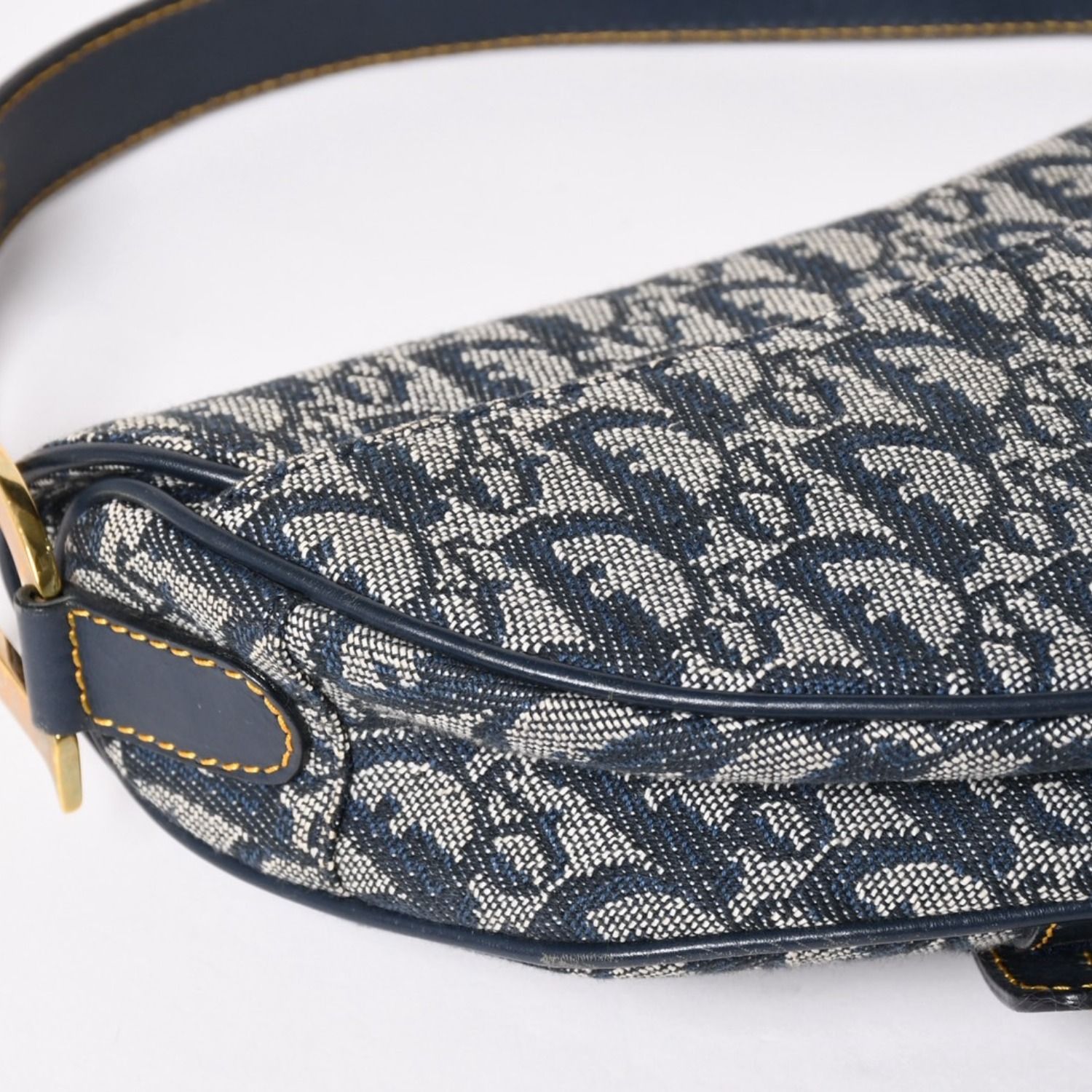 極美品 Christian Dior クリスチャンディオール サドルバッグ