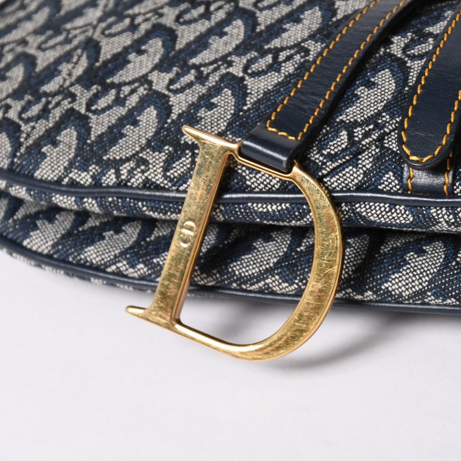 極美品 Christian Dior クリスチャンディオール サドルバッグ