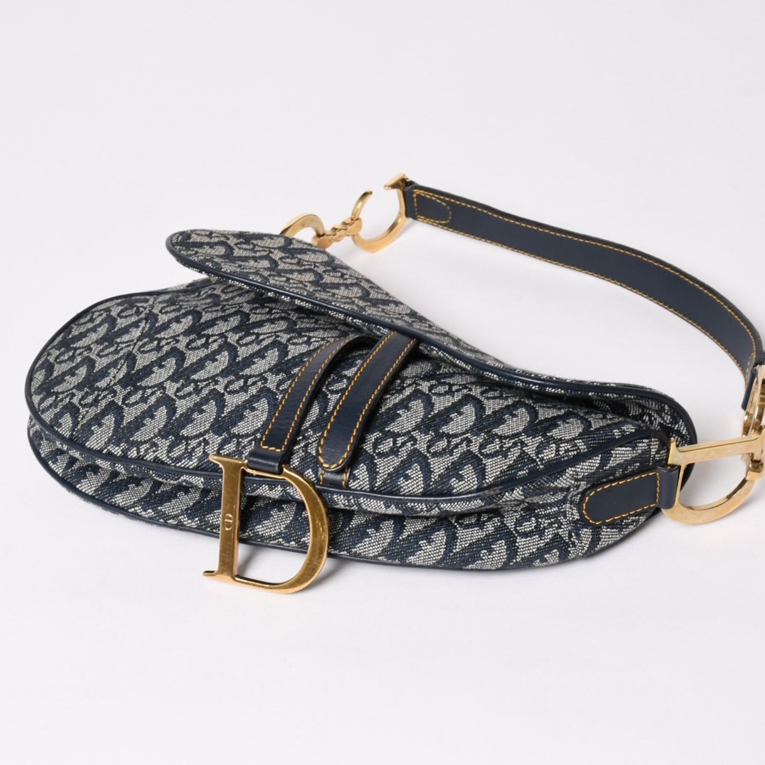 極美品 Christian Dior クリスチャンディオール サドルバッグ