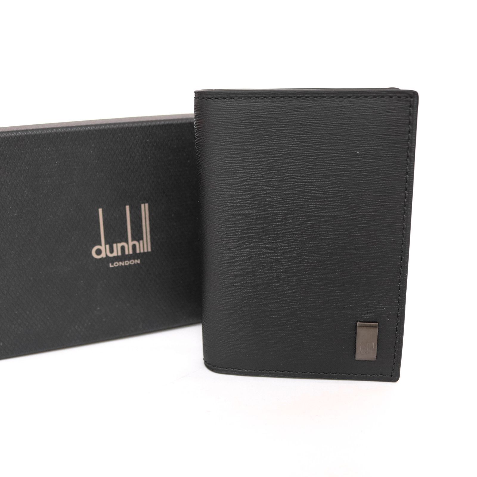ダンヒル カードケース 名刺入れ ブラック 黒 Black レザー 本革 Dunhill