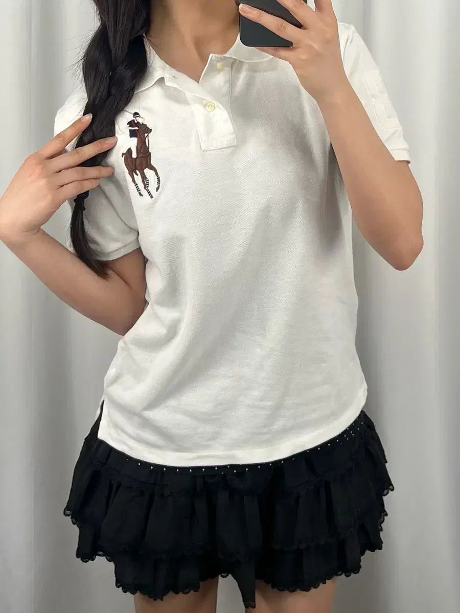 ポロ BIGポニー カラーTシャツ