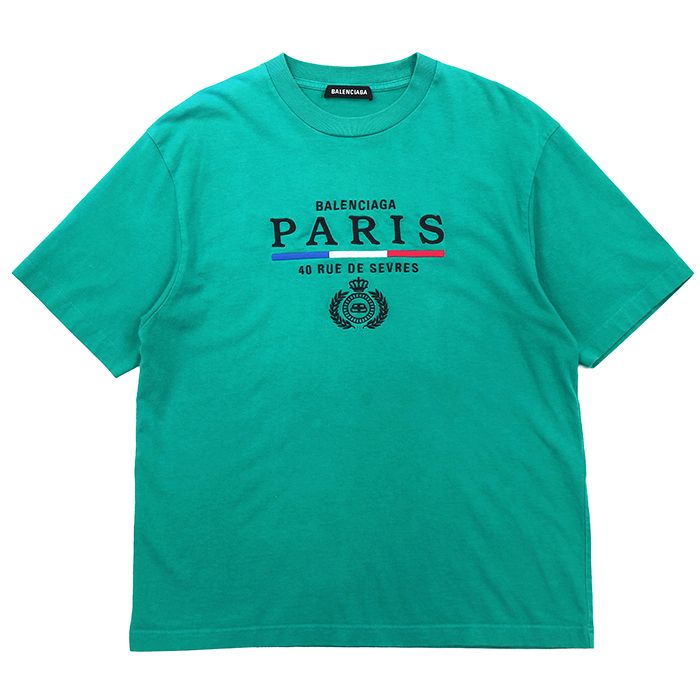バレンシアガ BALENCIAGA 半袖 刺繍ロゴ Tシャツ メンズ 3 SALE】BALENCIAGA バレンシアガ 半袖Tシャツ サイズ XS メンズ ロゴ トップス