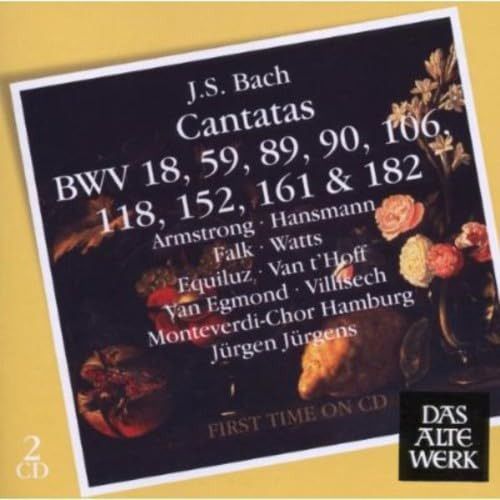 【CD】CANTATAS BWV 18/59/89/90/106/118/152/161