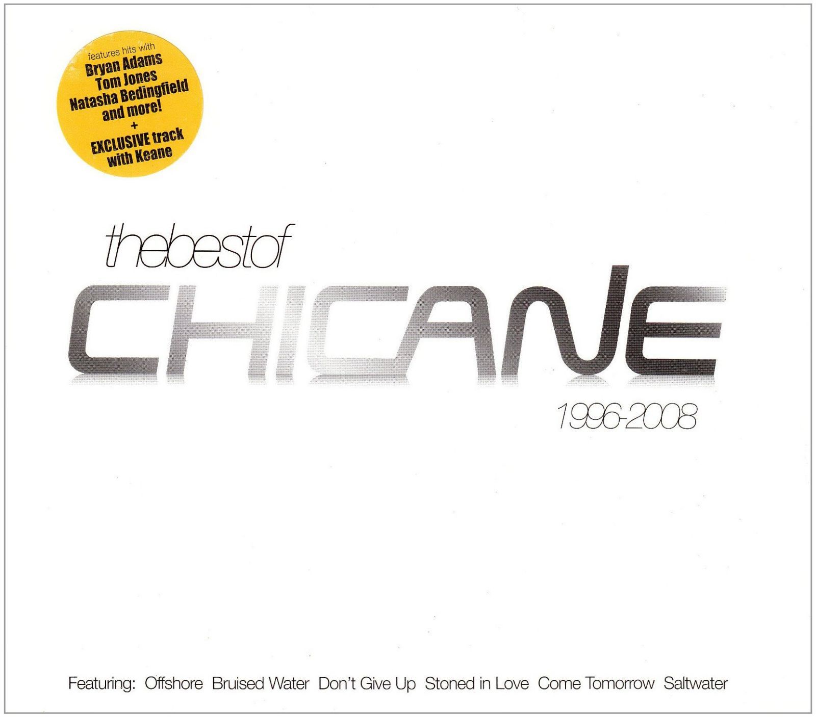 【CD】The Best of Chicane 1996-2008
