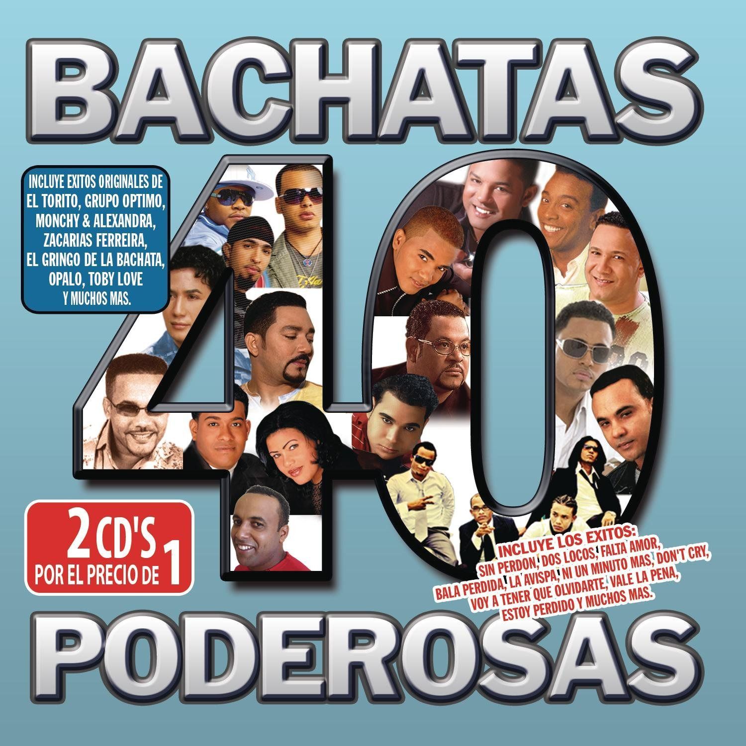 【CD】40 Bachatas Poderosas
