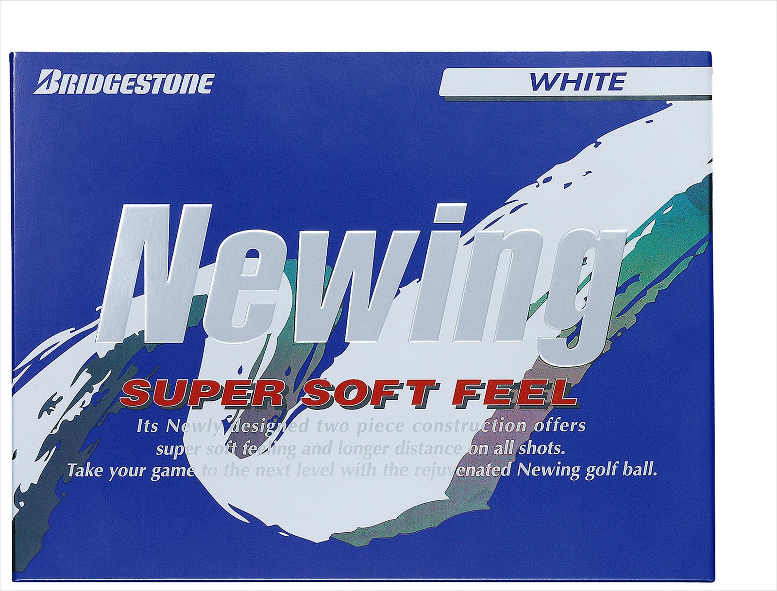 ブリヂストン(BRIDGESTONE) ゴルフボール ニューイング ニューイング スーパーソフトフィール ユニセックス NCWX ホワイト グラデーショナル・ソフトコア