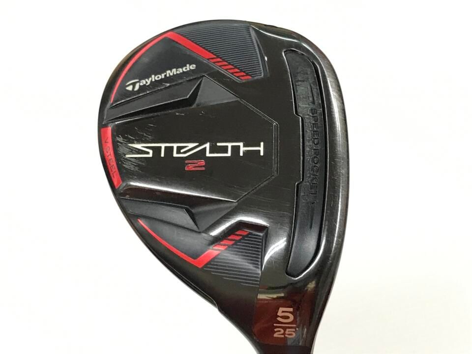 テーラーメイド　STEALTH2　25度　TENSEI RED TM60　Sフレックス　ユーティリティ　中古【最短即日発送】