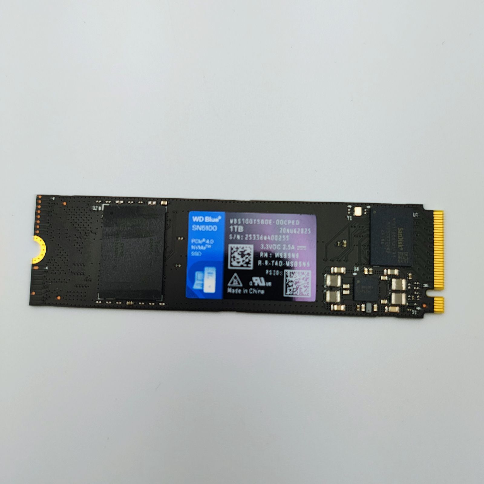 WD Blue SN5100 1TB NVMe SSD ほぼ未使用 - メルカリ