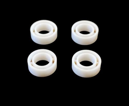 【安心・日本企業保証】セラミックベアリング スピニング ベイトリール改造部品 内径4mm×外径7mm×幅2.5mm (検索用 74ZZ SMR74ZZ ダイワ DAIWA ABU)(4個セット)AR 6fd1e250