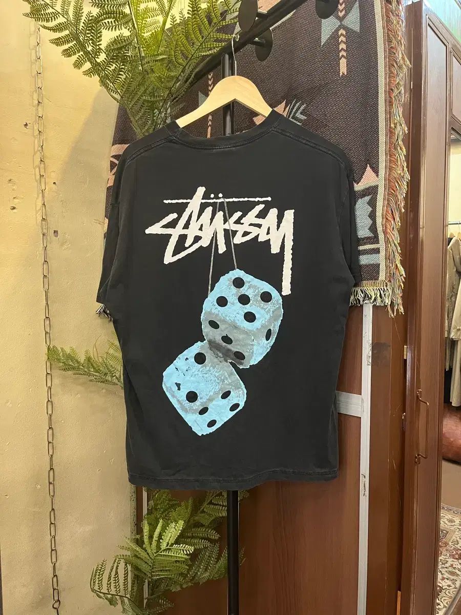 STUSSY ファジー DICE 半袖T #csz933