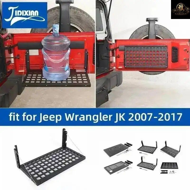車のリアテールドアラック、テールゲートテーブル、折りたたみ式収納