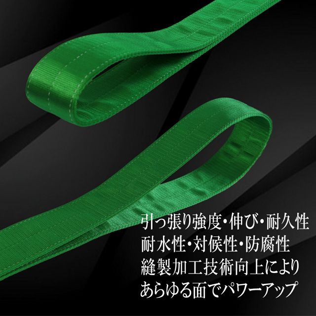 最大100%ポイントバック 確率2分の1！条件達成でチャンス最大5倍！要エントリー！FREAK フリーク JISIIIスリングベルト E型3200kg 幅100mm×長さ7.5m