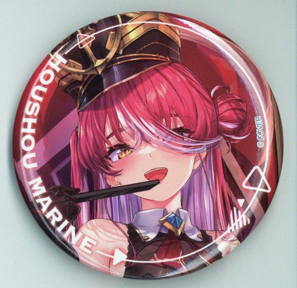 ホロライブ　Art Selection オンリー缶バッジ　宝鐘マリン 楽天市場】ホロライブ hololive Art Selection オンリー缶バッジ 宝鐘